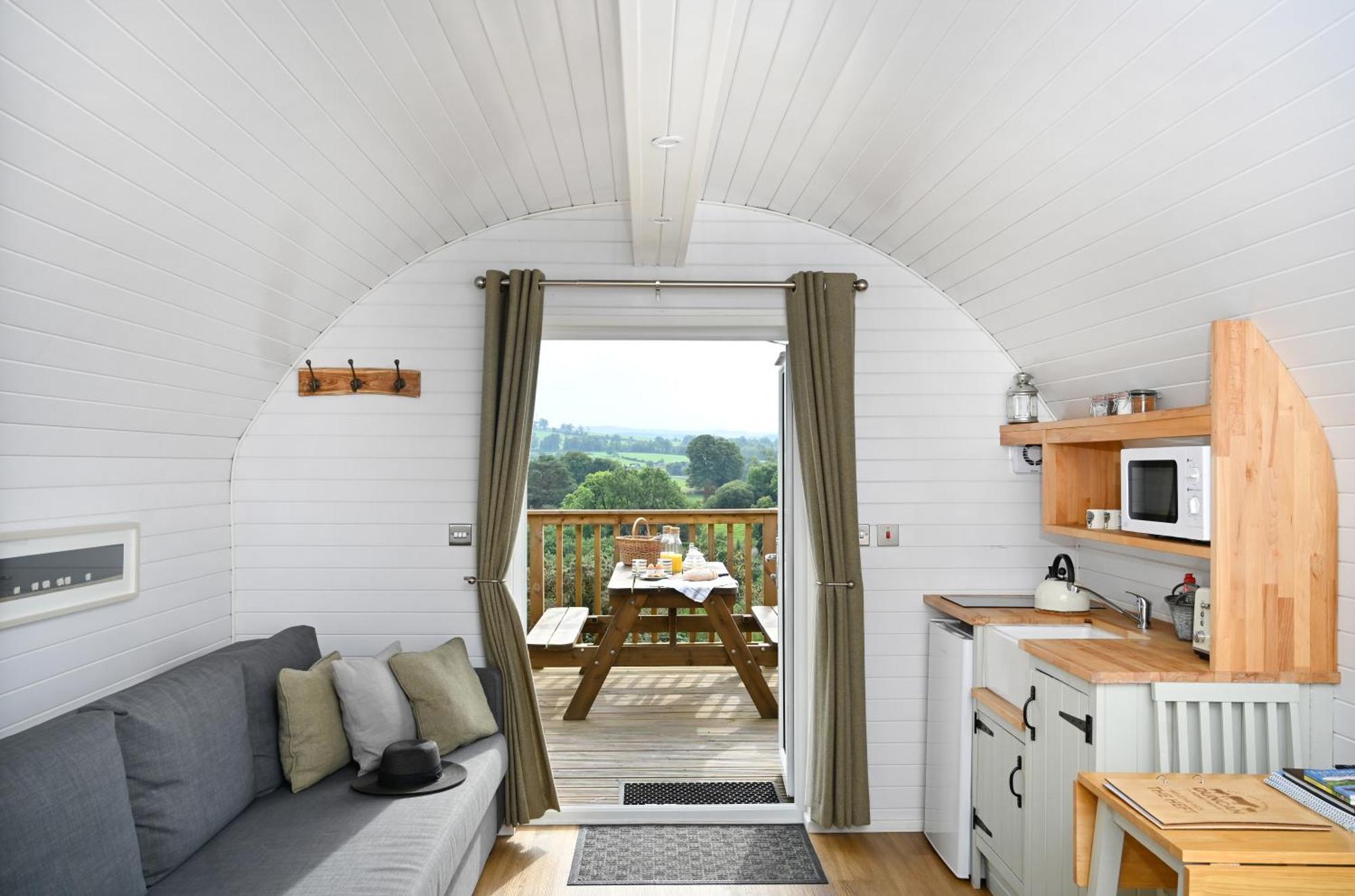 Apartmán Luxury Glamping Pods - The Heft & The Hirsel Glasgow Exteriér fotografie